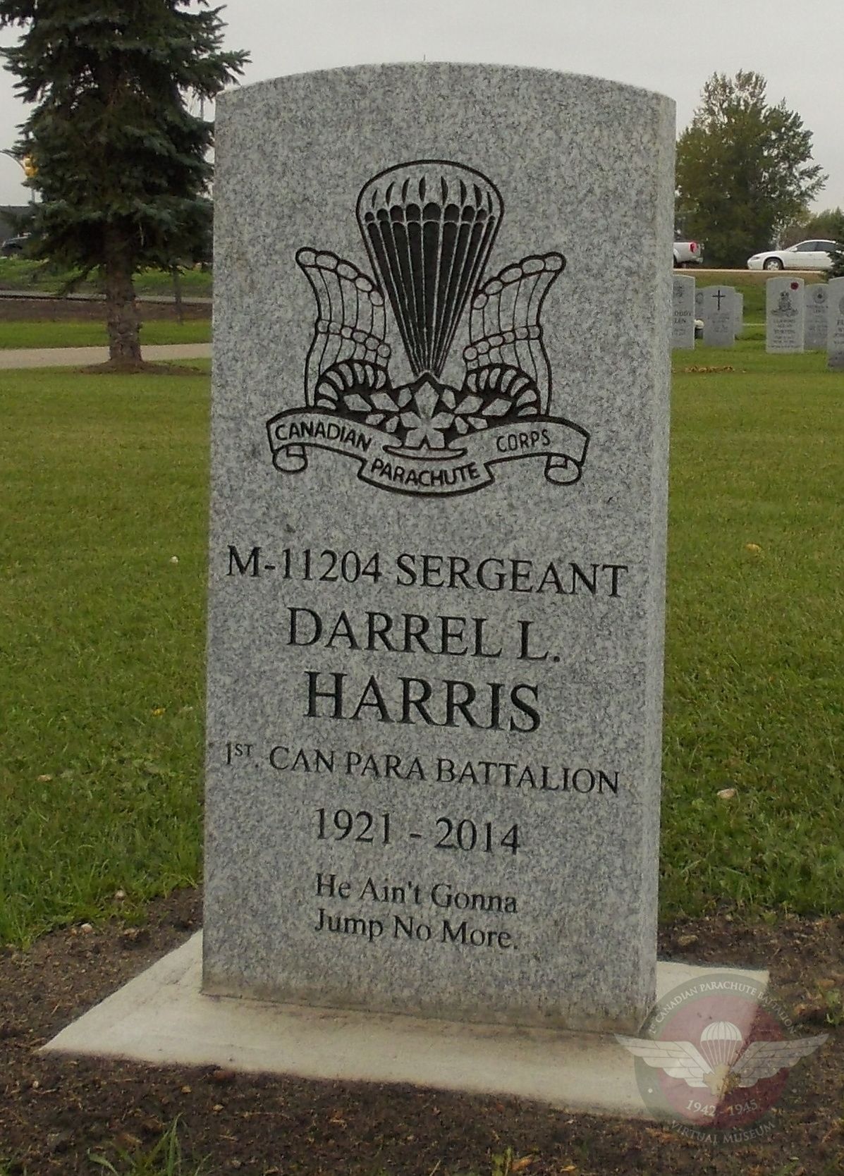 Sgt Harris Grave
