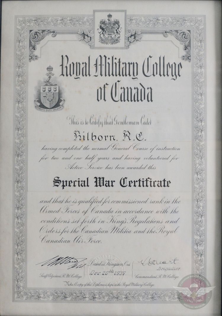 War Certificate